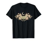 goblincore Moth and Butterfly moonphases Flowers cottagecore Camiseta