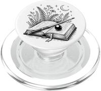 Goblincore Pool Billar Snooker Nature Cue Libro Lectura PopSockets PopGrip para MagSafe