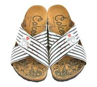 GOBY Sandalias casuales mujer con tiras - Hebilla ajustable, cómodas e impermeables para el verano, alivian la fascitis plantar, ligeras y resistentes, multicolor