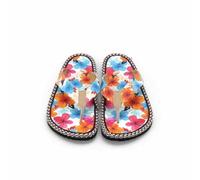 GOBY Sandalias casuales mujer con tiras - Hebilla ajustable, cómodas e impermeables para el verano, alivian la fascitis plantar, ligeras y resistentes, multicolor