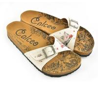 GOBY Sandalias casuales mujer con tiras - Hebilla ajustable, cómodas e impermeables para el verano, alivian la fascitis plantar, ligeras y resistentes, multicolor