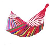 GOCAN Hamaca doble para 2 personas, extragrande, 220 x 160 cm, longitud total de 330 cm, carga de 500 libras, hamaca de lona de algodón para patio, porche, jardín, patio trasero, descansar al aire