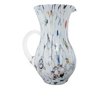 Gocce di Murano Jarra Buvette de 750 ml fabricada en Italia de vidrio soplado. Trabajados según la tradición de los artesanos de Murano, jarra de mesa elegante