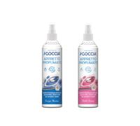 GOCCIA Lote de 2 abrezos perfumados de 500 ml, brisa marina + violeta Breeze