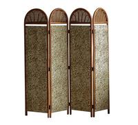 GOCHUSX Biombos Plegables para Privacidad, Biombo Plegable De Ratán con Doble Bisagra, Biombos Portátiles para Dormitorio, Sala De Estar Y Tienda