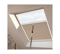 GOCHUSX Estores para Claraboyas, Persianas De Techo Sin Cables, Cortina Manual para Claraboya, Cubierta De Aislamiento Térmico para Techo De Balcón para Baño(60x60cm(23.6x23.6in))