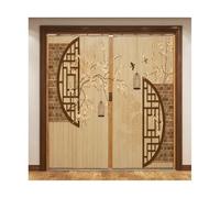 GOCHUSX Puerta Plegable Tipo Acordeón para Interiores, Mampara Plegable Artesanal con Diseño Tradicional Chino, Divisor De Ambientes Decorativo para El Hogar, Casas(200x120cm(78.7x47.2in))