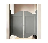 GOCHUSX Puertas Batientes De Madera Estilo Cafetería/Saloon; Puerta De Media Altura para Cocina, Bar O Porche; Cierre Automático(80x100cm(31.5x39.4in))