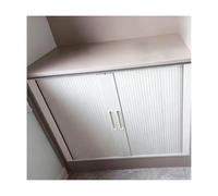 GOCHUSX Puertas De Persiana para Armarios, Puertas Enrollables Retráctiles para Armarios, Puertas Plegables con Tirador, Puertas Enrollables De Plástico(80x130cm(31.4x51.1in))