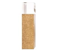 GOCHUSX Soporte De Pedestal para Fiestas, Soporte De Exhibición para Esculturas, con Cajas De Acrílico Transparente, Pedestales Cuadrados Altos para Pasteles(40x40x160cm)