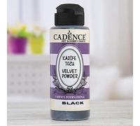 GOCRAFT 493894.000.000 Cadence - Polvo de terciopelo, color negro, 120 ml