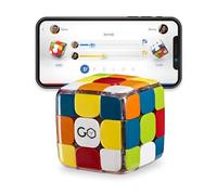 GoCube Edge, Cubo electrónico con conexión Bluetooth, Cubo de Velocidad de 3 x 3 galardonado, Cubo Inteligente e Interactivo con aplicación. Rompecabezas Stem con aplicación Gratuita