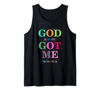 God Always Got Me, My Peace My Joy Cool Quotes Graphic Camiseta sin Mangas