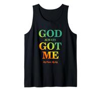 God Always Got Me, My Peace My Joy Cool Quotes Graphic Camiseta sin Mangas