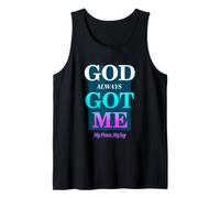 God Always Got Me, My Peace My Joy Cool Quotes Graphic Camiseta sin Mangas