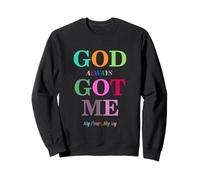 God Always Got Me, My Peace My Joy Cool Quotes Graphic Sudadera