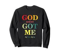 God Always Got Me, My Peace My Joy Cool Quotes Graphic Sudadera