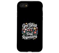 God Bless All Our First Responders Apreciación |- Carcasa para iPhone SE (2020) / 7/8
