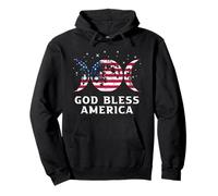 God Bless America 4 de Julio EE.UU Sudadera con Capucha