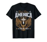 God Bless America - para los Cristianos Que aman a Jesús Camiseta