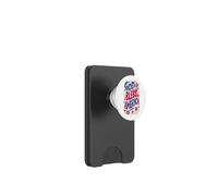 God Bless America Patriotic USA Flag Christian 4 of July PopSockets PopWallet para MagSafe