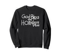 God Bless The Homeless Vets Sudadera