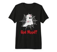 God Blood ? Ghost Nurse Funny Halloween Costume Camiseta Premium