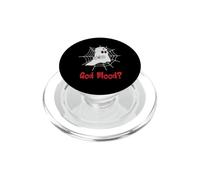 God Blood ? Ghost Nurse Funny Halloween Costume PopSockets PopGrip para MagSafe