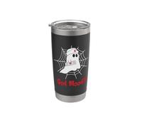 God Blood ? Ghost Nurse Funny Halloween Costume Vaso térmico de acero inoxidable de doble pared