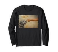 God Creates Irish Wolfhound Dog Lover Manga Larga