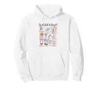 God Did It First 6:7 Verso de la Biblia Diseño de fe Cristiana Sudadera con Capucha