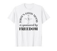 God Family Country Freedom Faith Freedom Family Love Cross Camiseta