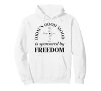 God Family Country Freedom Faith Freedom Family Love Cross Sudadera con Capucha