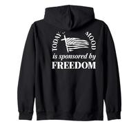 God Family Country Freedom Flag Faith Freedom Family Cross Sudadera con Capucha