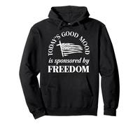 God Family Country Freedom Flag Faith Freedom Family Cross Sudadera con Capucha
