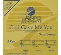 God Gave Me You [Accompaniment/Performance Track] by Dave Barnes (2010-09-14)