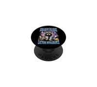 God Gives His Most Powerful Soldiers Lactose Intolerance PopSockets PopGrip Adhesivo