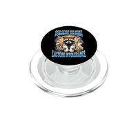 God Gives His Most Powerful Soldiers Lactose Intolerance PopSockets PopGrip para MagSafe