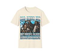 God Gives His Most Powerful Soldiers - playera con diseño de lactosa con diseño de esqueleto, diseño de meme, playera con estampado unisex, Natural, S