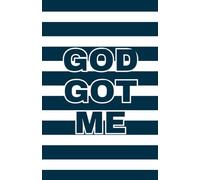 God Got Me: Christian Devotional Journal (Navy & White)