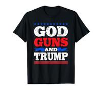 God Guns And Trump Donald Trump Camisa de apoyo Camiseta