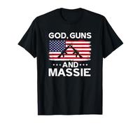 God Guns y Massie Conservador Patriota Camiseta