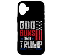 God Guns y Trump votan a Donald Trump como Republicano Carcasa para iPhone 16 Plus