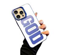 God Has A Plan for You Inspirational Phone Case for iPhone 17/16/15/14/13/12 Plus Pro MAX, PC Slim Shockproof Cover, Durable Fit Anti-Scratch Design (12,Blue)
