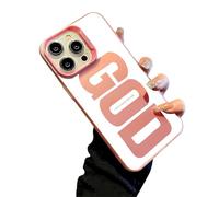 God Has A Plan for You Inspirational Phone Case for iPhone 17/16/15/14/13/12 Plus Pro MAX, PC Slim Shockproof Cover, Durable Fit Anti-Scratch Design (17 Pro,Pink)