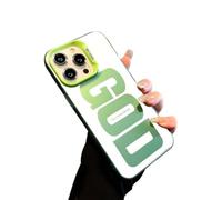 God Has a Plan for You Phone Case Compatible with iPhone 17 - 11 Pro Max, Christian Religious Inspirational Bible Verse Case, Shockproof Soft TPU Protective Cover for Women Men (Green,For iPhone 11)