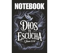 God Hears You: Spanish Bible Verse Notebook Inspired by 1 John 5:14