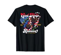 God Help America Bandera Estadounidense Nosotros la Gente ya no está Orgullosa Camiseta