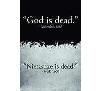 God Is Dead (Dios es Tot) Nietzsche - is dead Póster (61 cm x 91,5 cm) + Blanca Paquete de regalo. Varios enkfe rtig.
