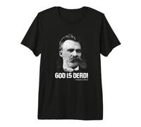 God Is Dead Friedrich Nietzsche Anticristo Filosofía Camiseta Premium